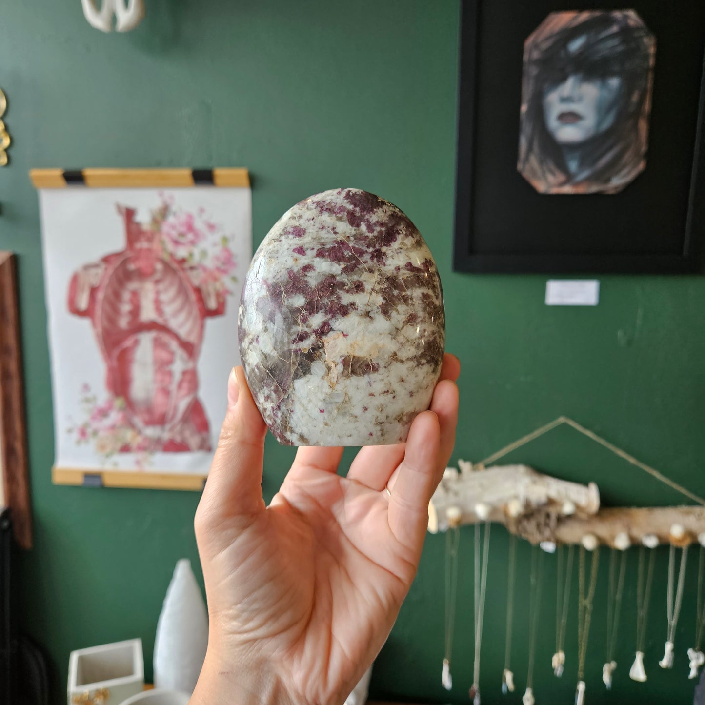 Pink Tourmaline Rubellite Freeform