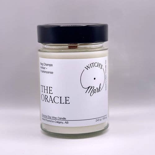Witch's Mark The Oracle Tarot Card Candle 5.7 oz
