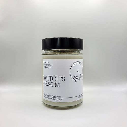 Witch's Mark Witch's Besom Crystal Candle 5.7 oz