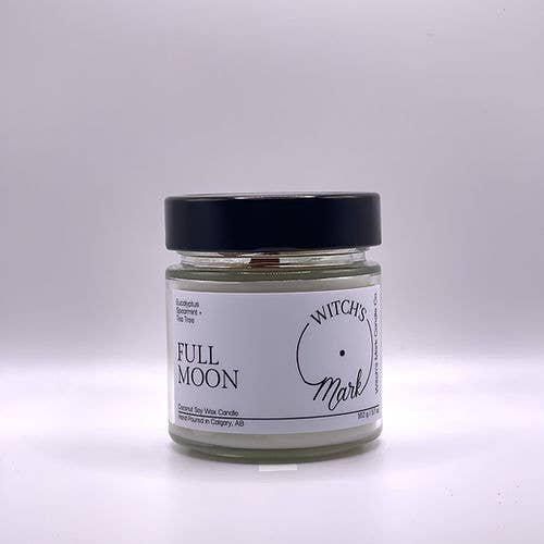 Witch's Mark Full Moon Crystal Candle 5.7 oz