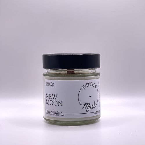 Witch's Mark New Moon Crystal Candle 5.7 oz