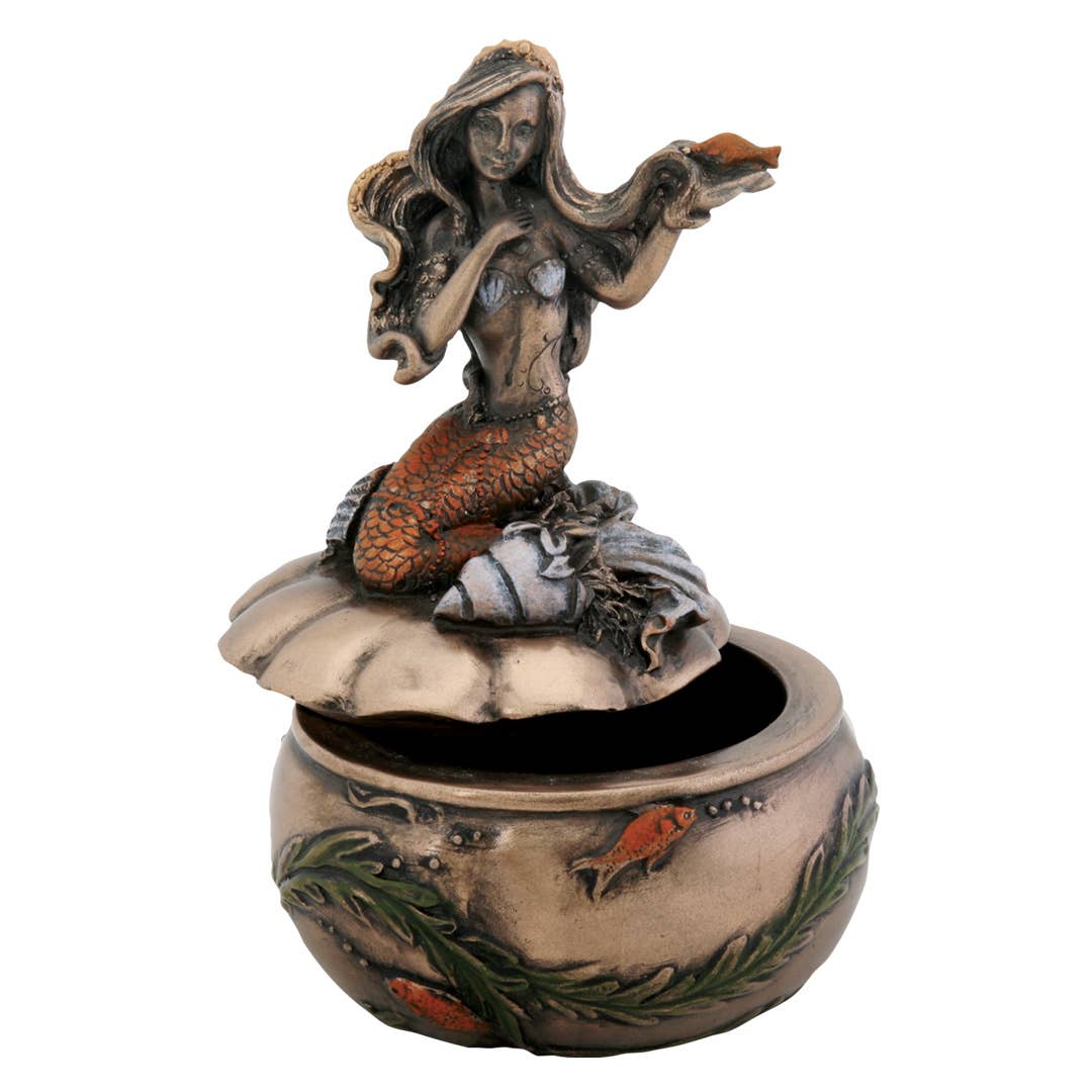 Mermaid Decorative Trinket Ariel Box