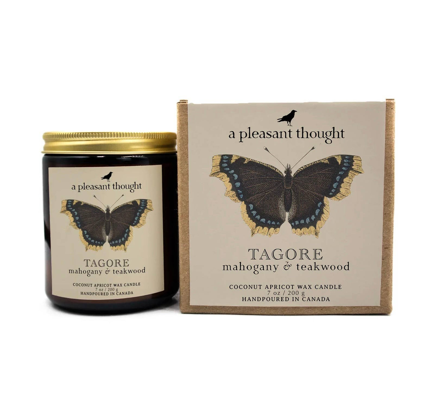 TAGORE | MAHOGANY & TEAKWOOD | JAR CANDLE