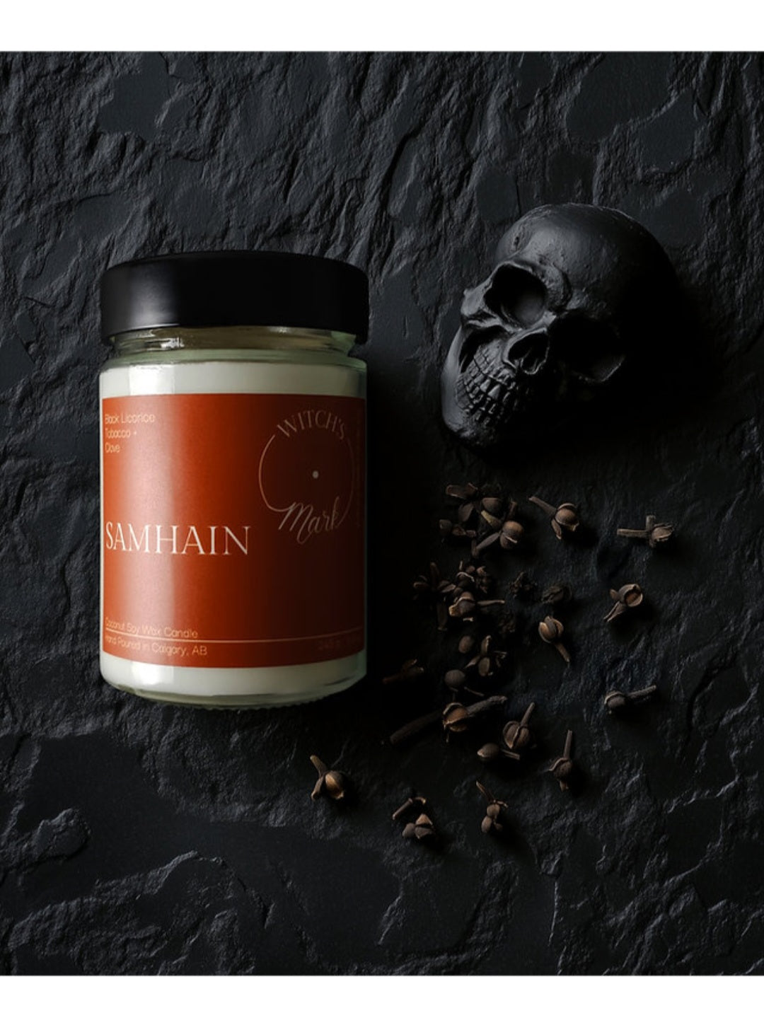 Witch's Mark Samhain Crystal Candle 5.7 oz