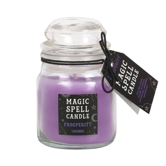 Magic Spell Candle Prosperity Lavender Scent