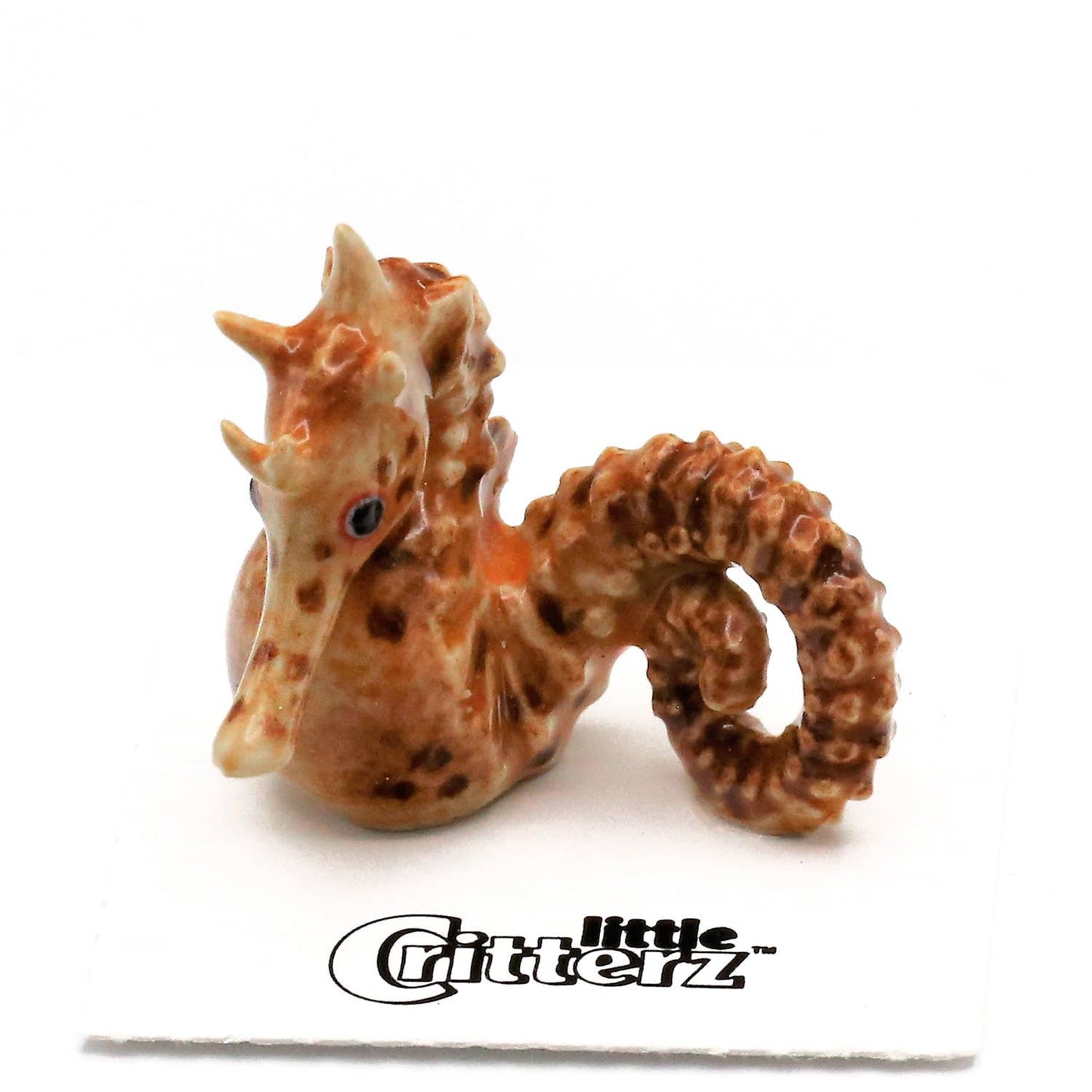 Dancer Big Belly Seahorse Porcelain Miniature