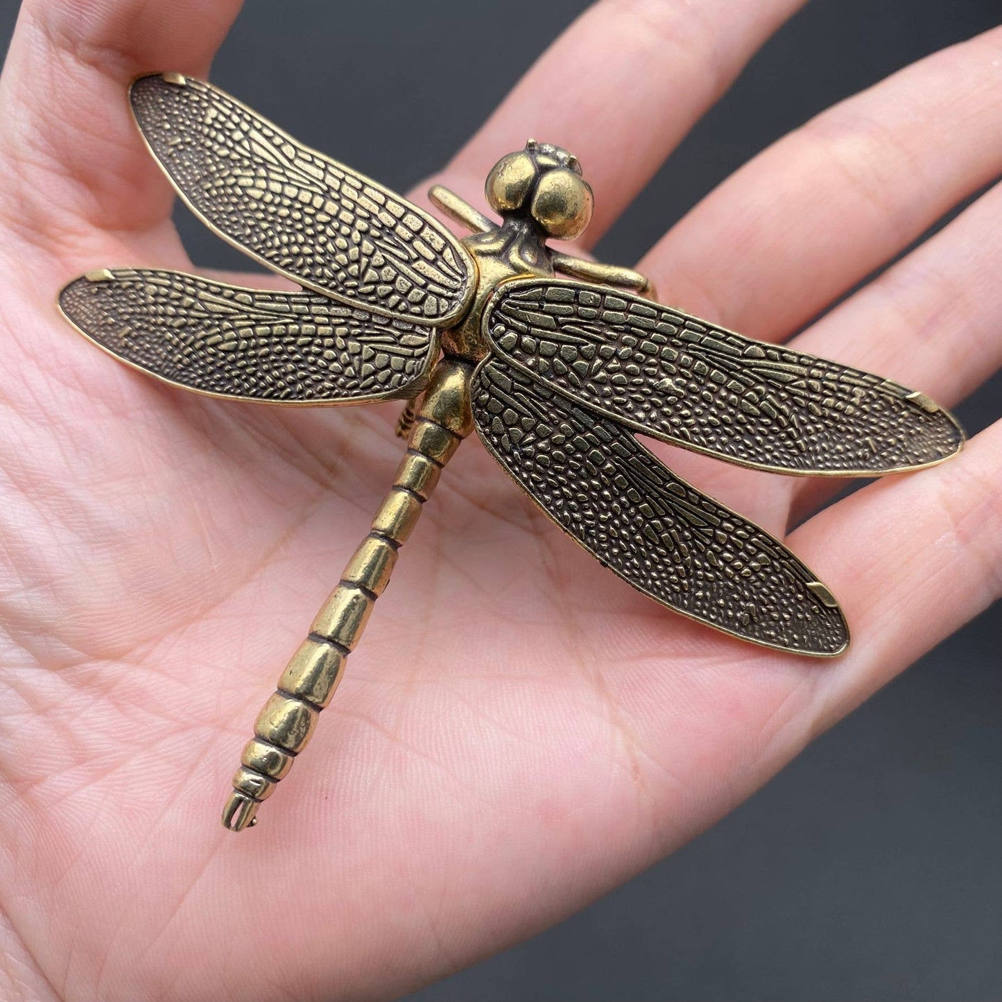 Brass Dragonfly Crafts 15.99 Decoration Desktop Ornaments