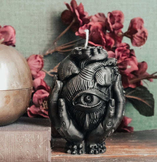 THIRD EYE HEART CANDLE | PILLAR