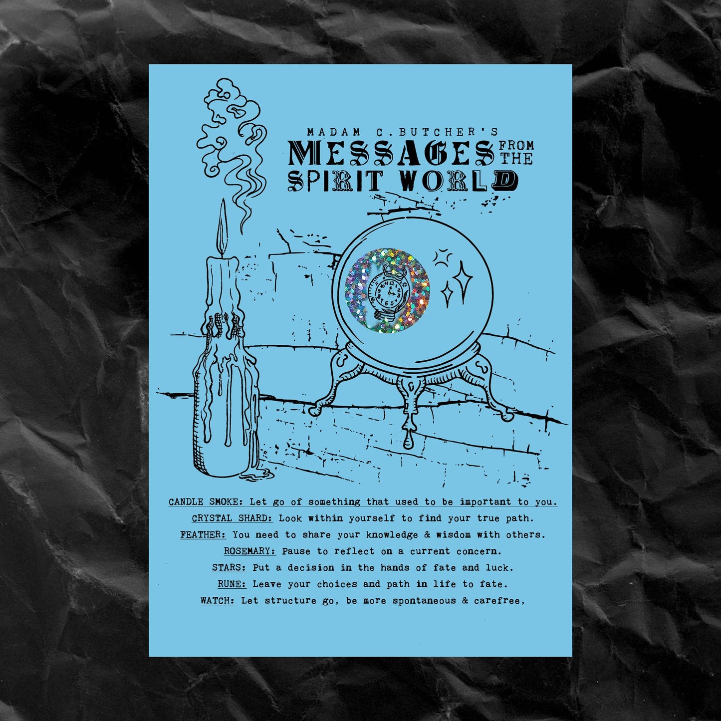 Scratch-Off Fortune Card (5"x7" | Full Colour)