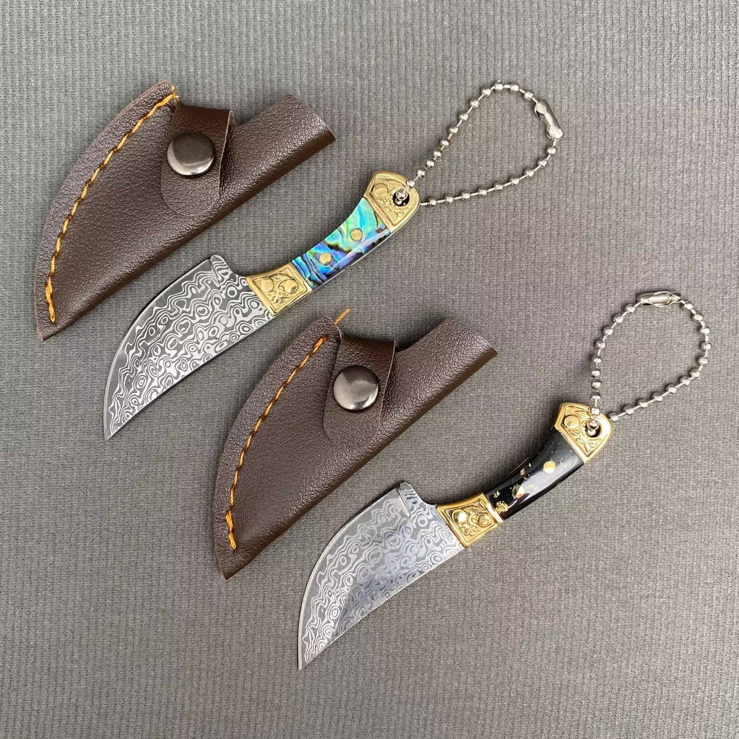 Textured Mini Knife with Protective Cover