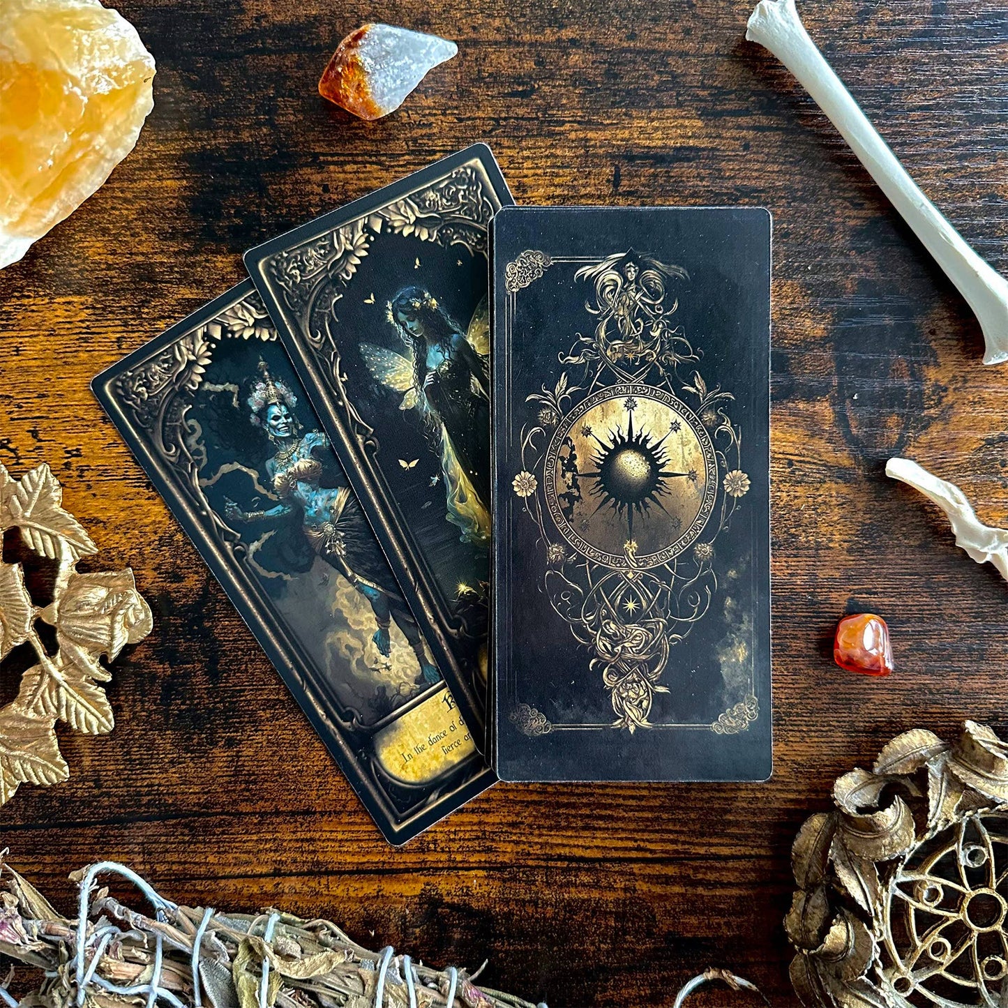 Obsidian Veil Oracle Deck