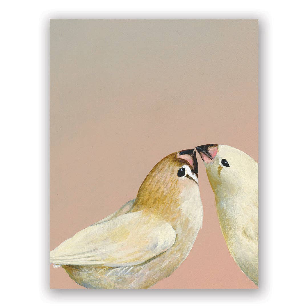 Birds in Love Card