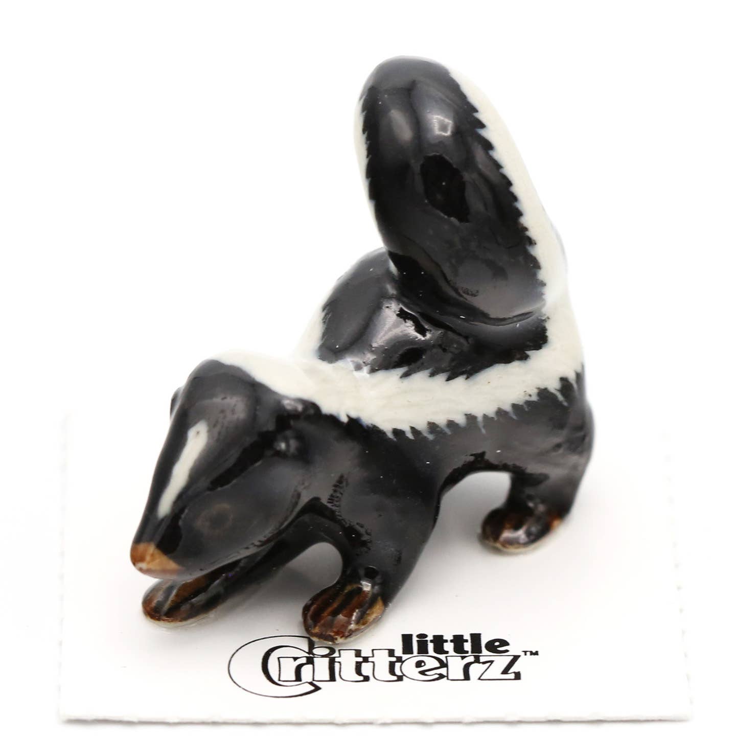 Stinker Skunk Porcelain Miniature