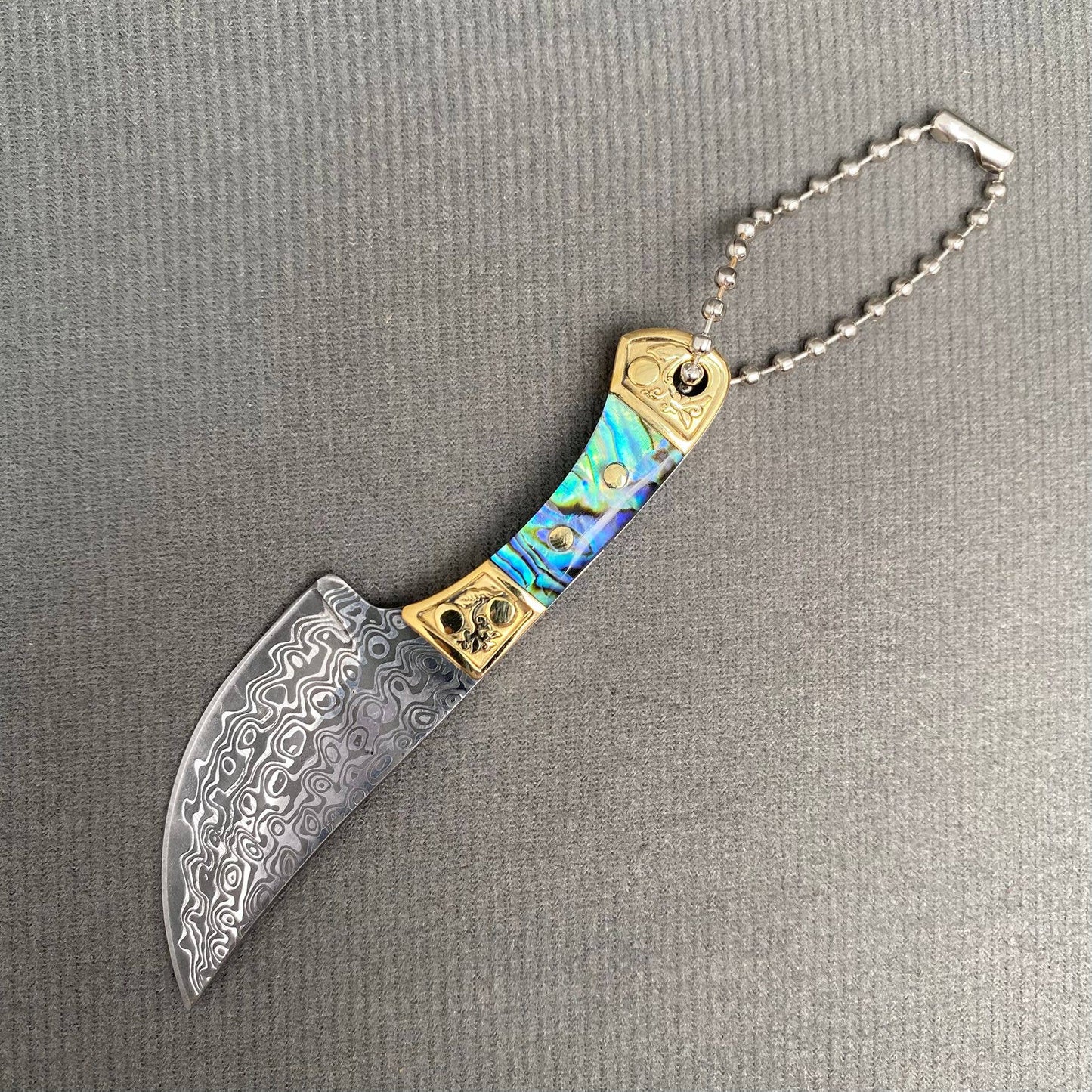 Textured Mini Knife with Protective Cover
