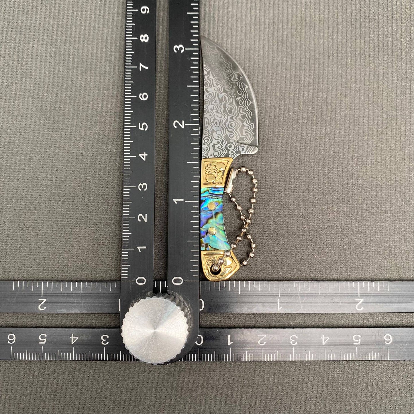 Textured Mini Knife with Protective Cover