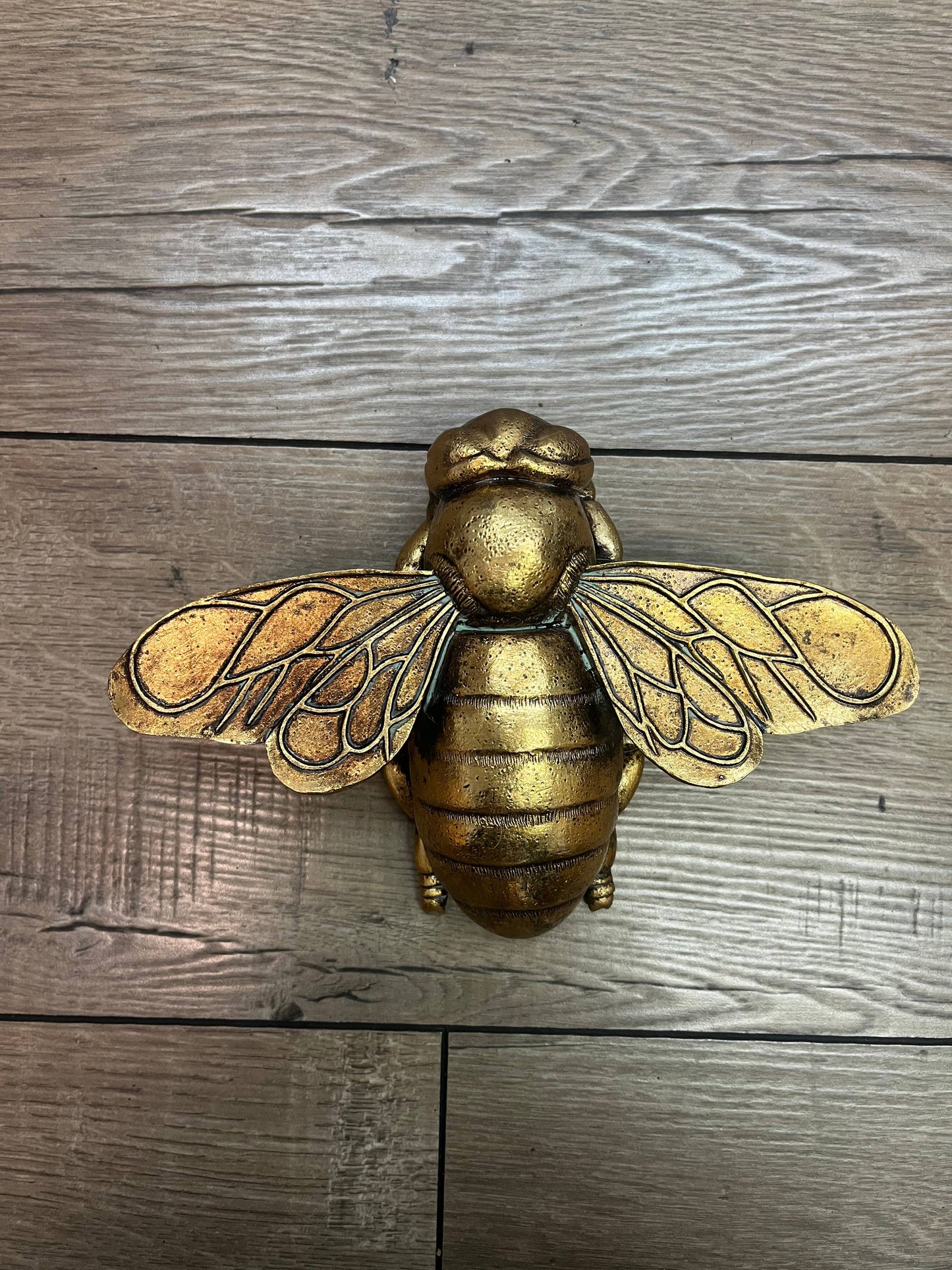 Gold Bee Wall Decor