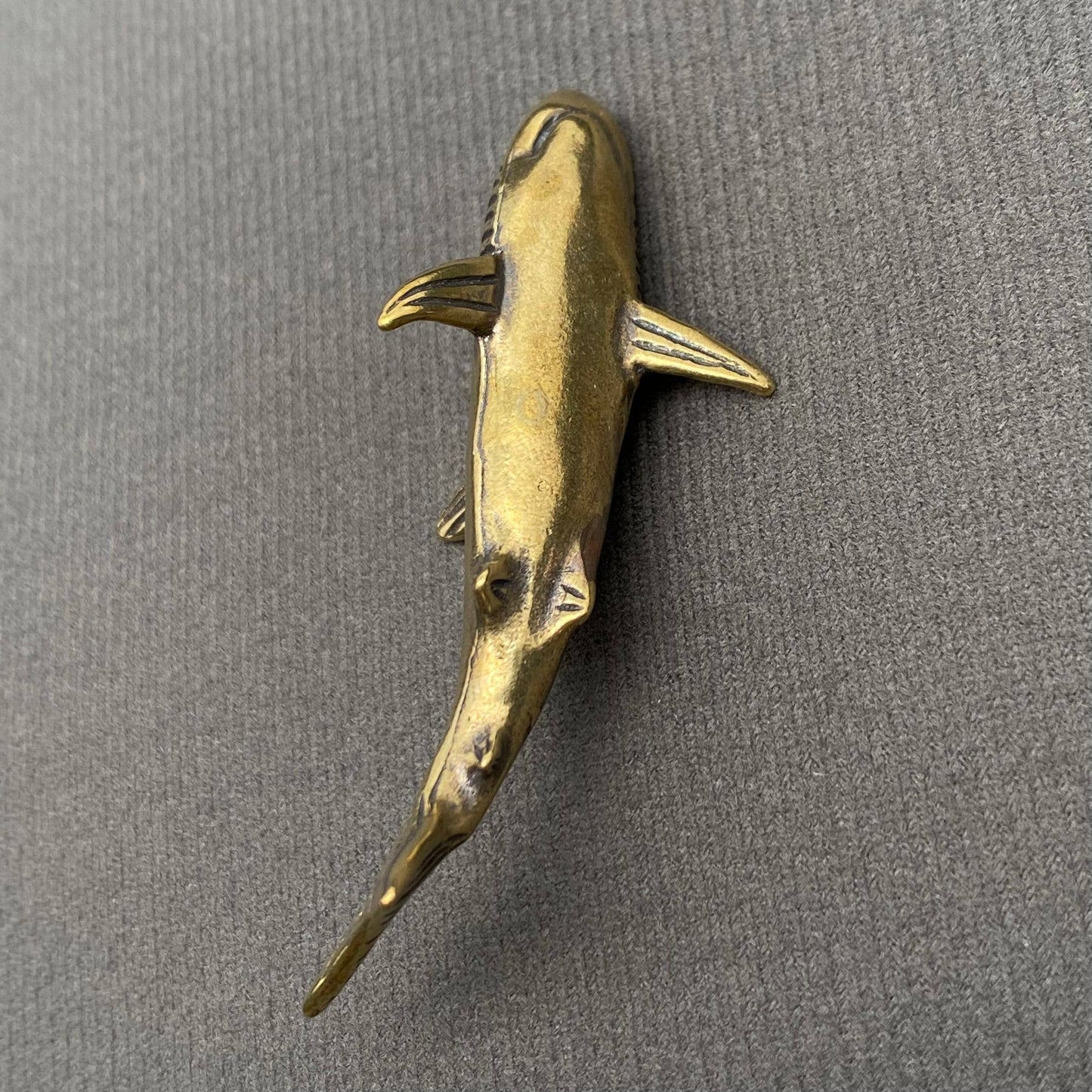 Brass Shark Crafts Decoration Desktop Ornaments