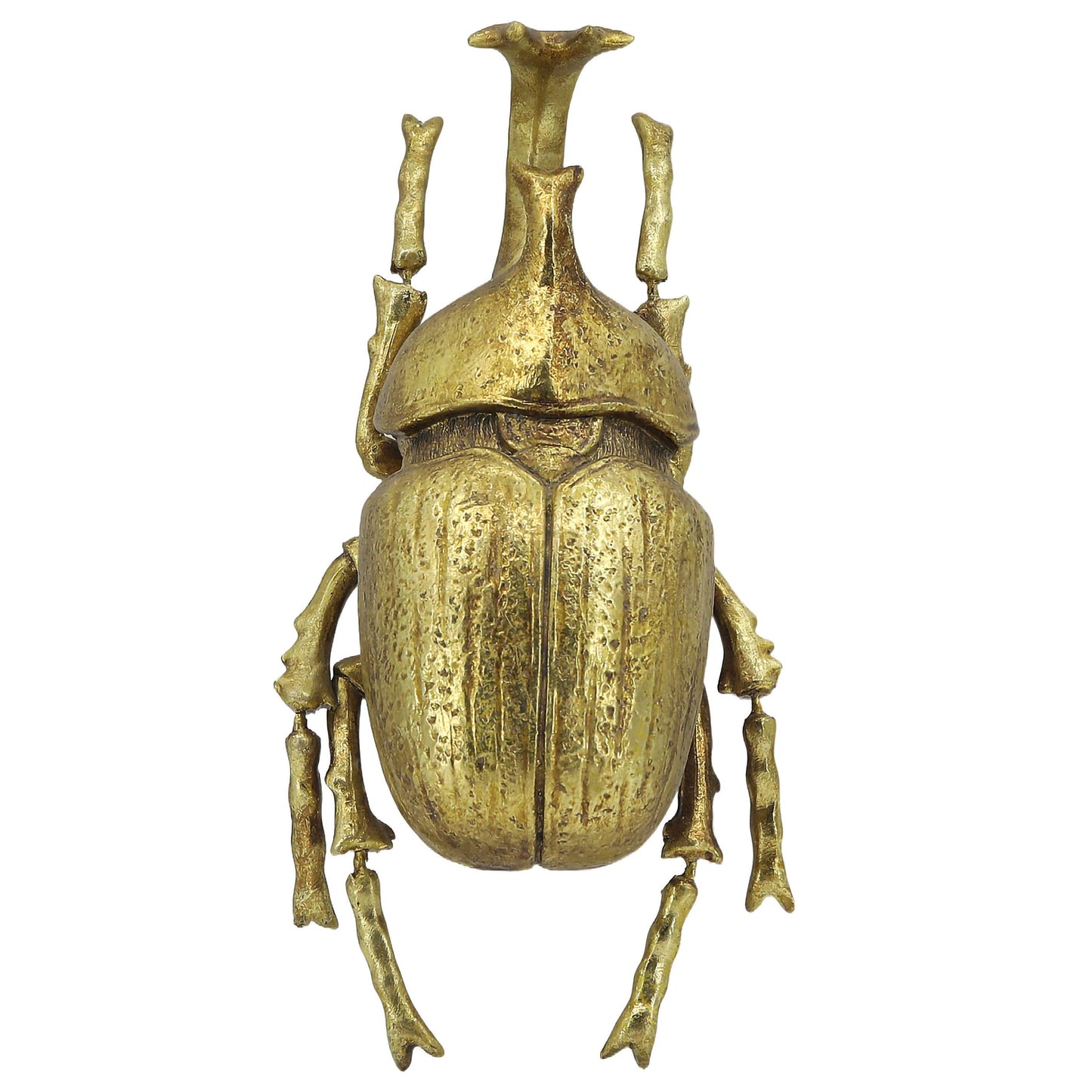Gold Elephant Beetle Wall Décor (Small Version)