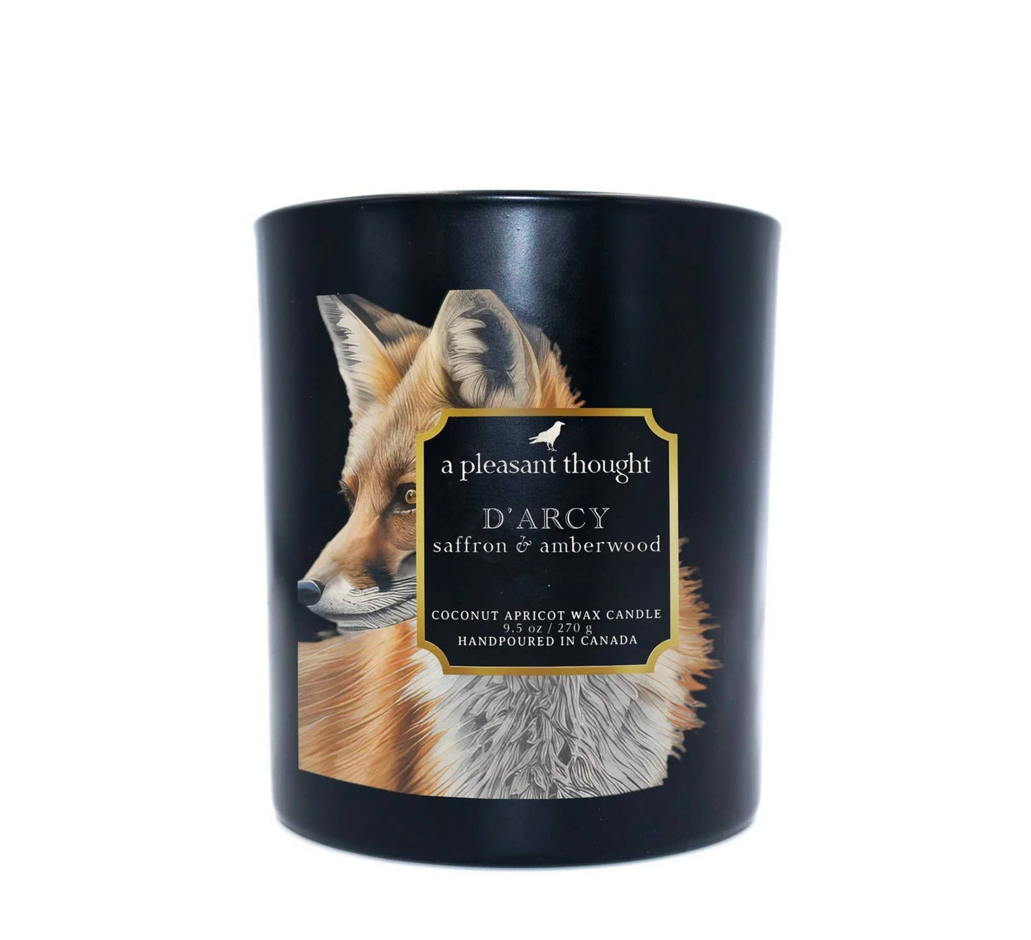 D'ARCY | SAFFRON & AMBERWOOD | RAVEN CANDLE