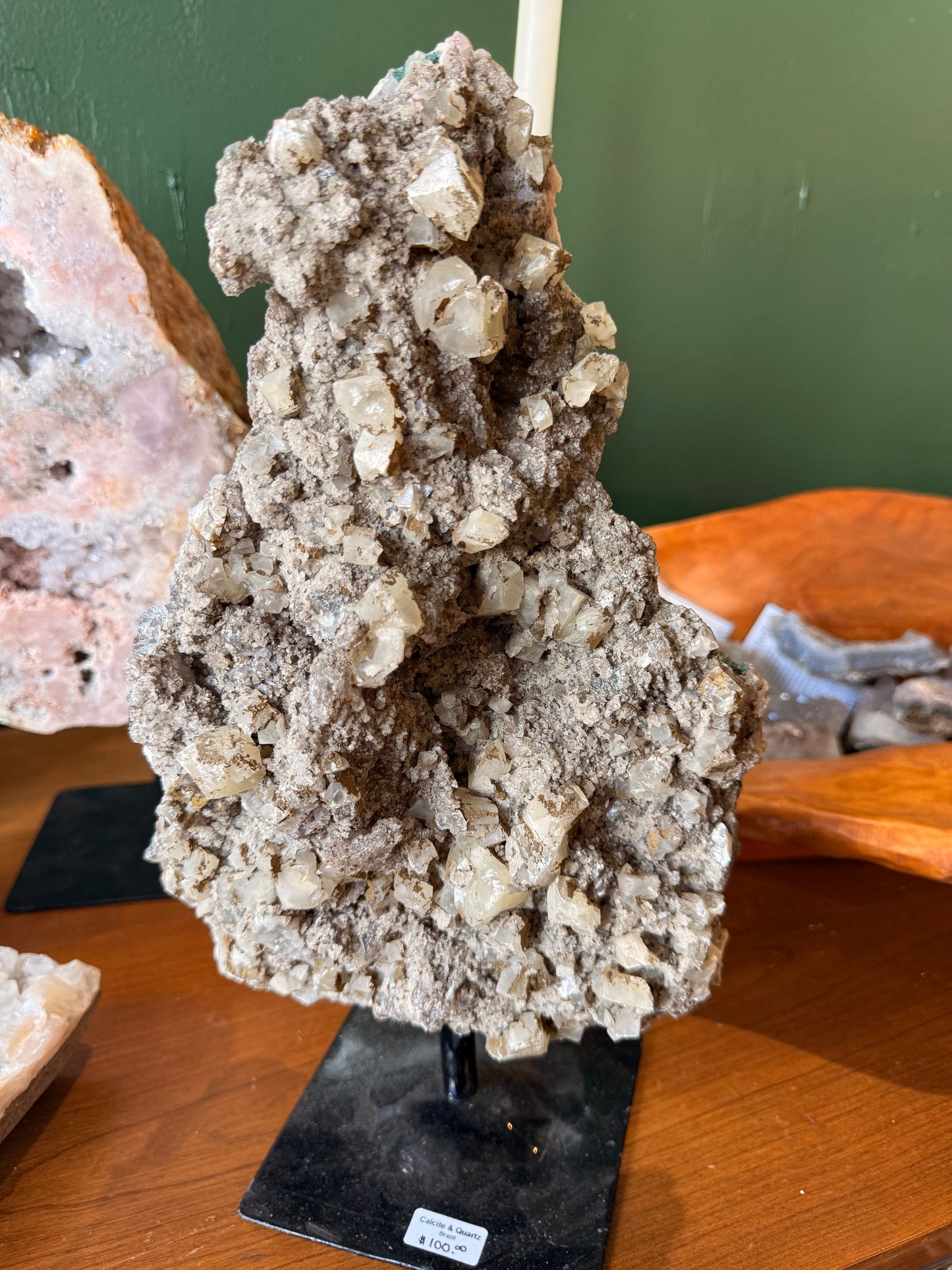 Calcite & Quartz
