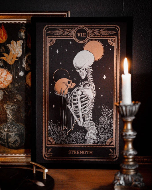 Marigold Tarot Print - Strength