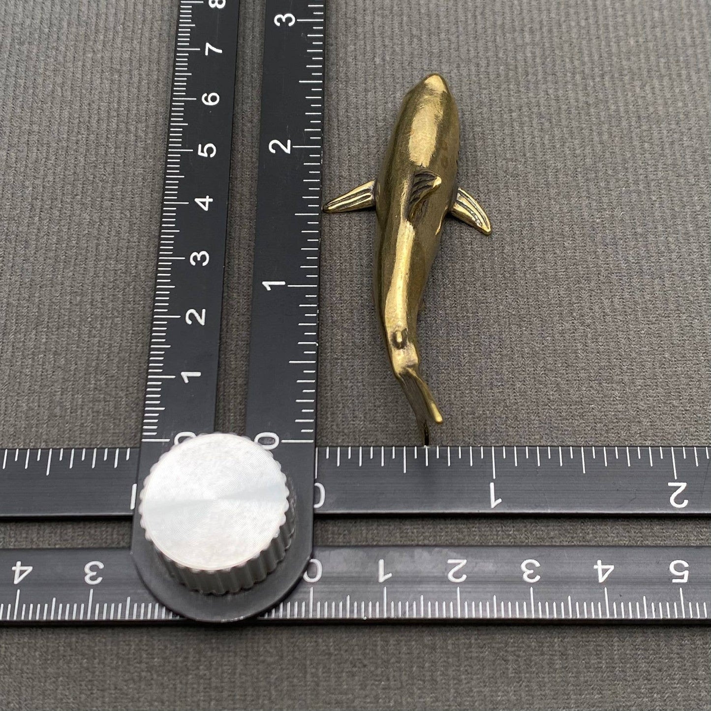 Brass Shark Crafts Decoration Desktop Ornaments