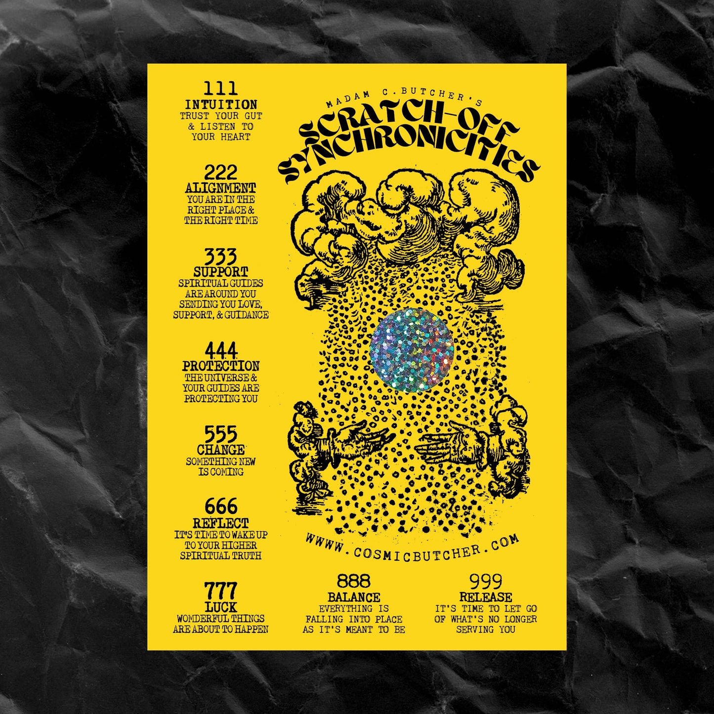 Scratch-Off Fortune Card (5"x7" | Full Colour)