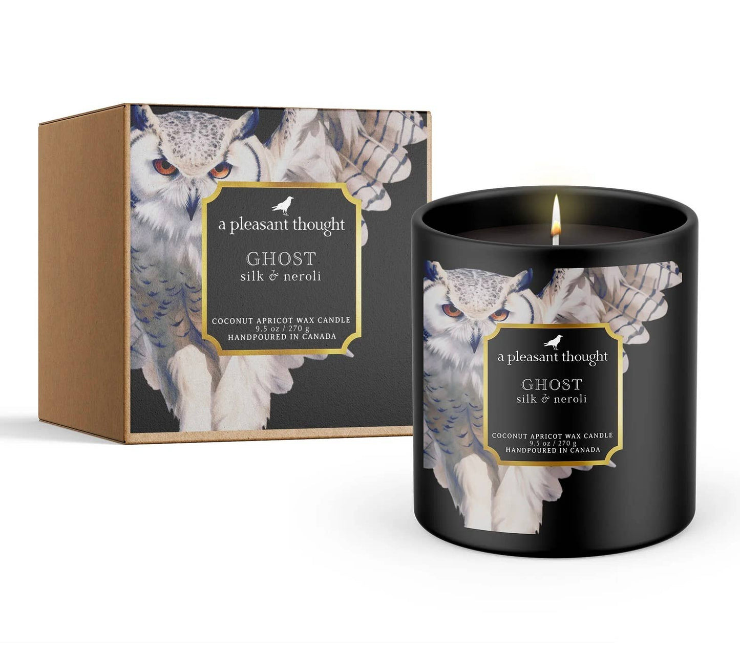 GHOST | SILK & NEROLI | RAVEN CANDLE