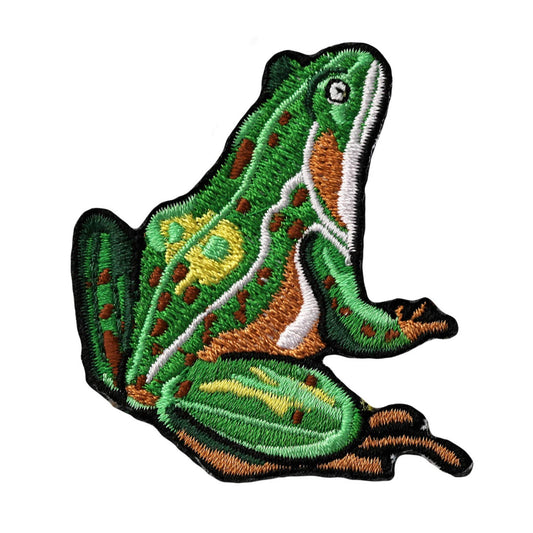 Leopard Frog Animal Patch - Iron-on
