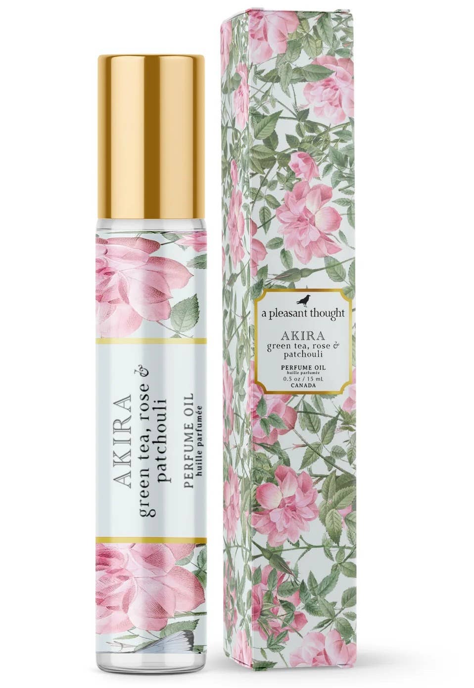 Akira | Green Tea, Rose & Patchouli | Perfume Oil