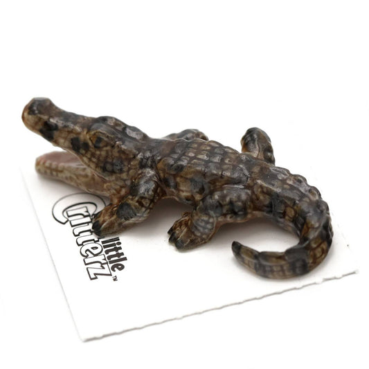 Mississippi American Alligator Porcelain Miniature