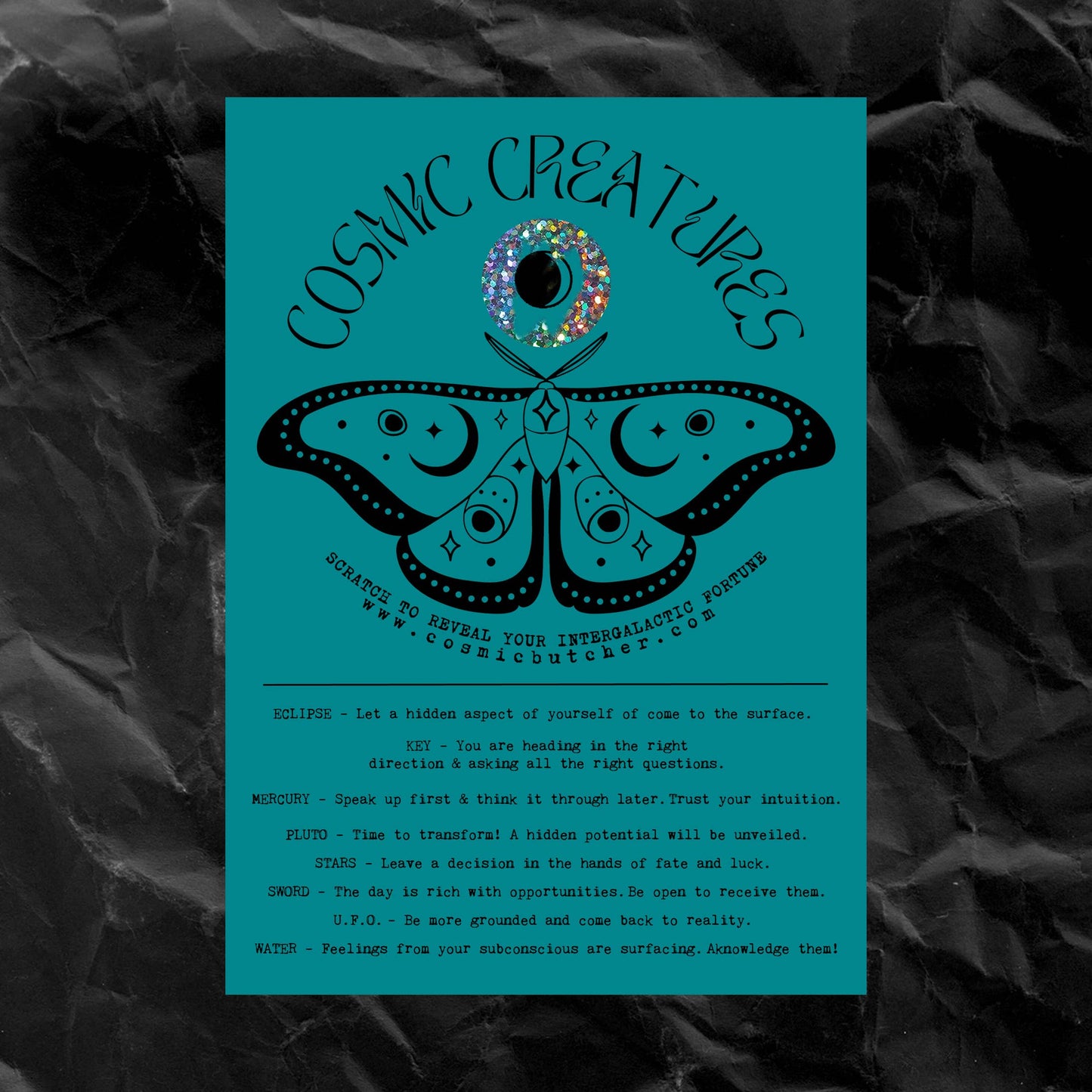 Scratch-Off Fortune Card (5"x7" | Full Colour)