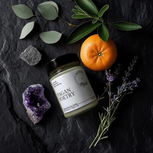 Witch's MarkPagan Poetry Crystal Candle 5.7 oz