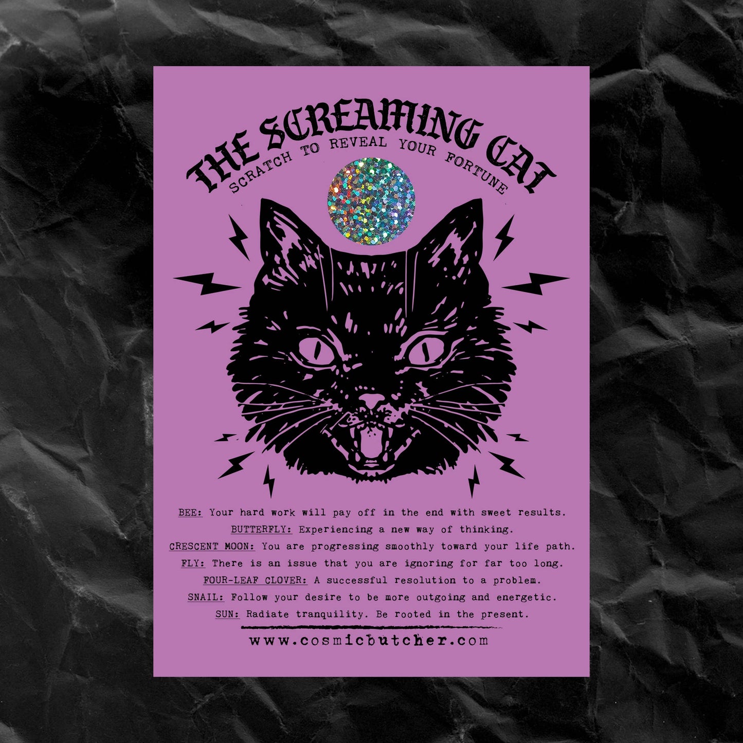 Scratch-Off Fortune Card (5"x7" | Full Colour)