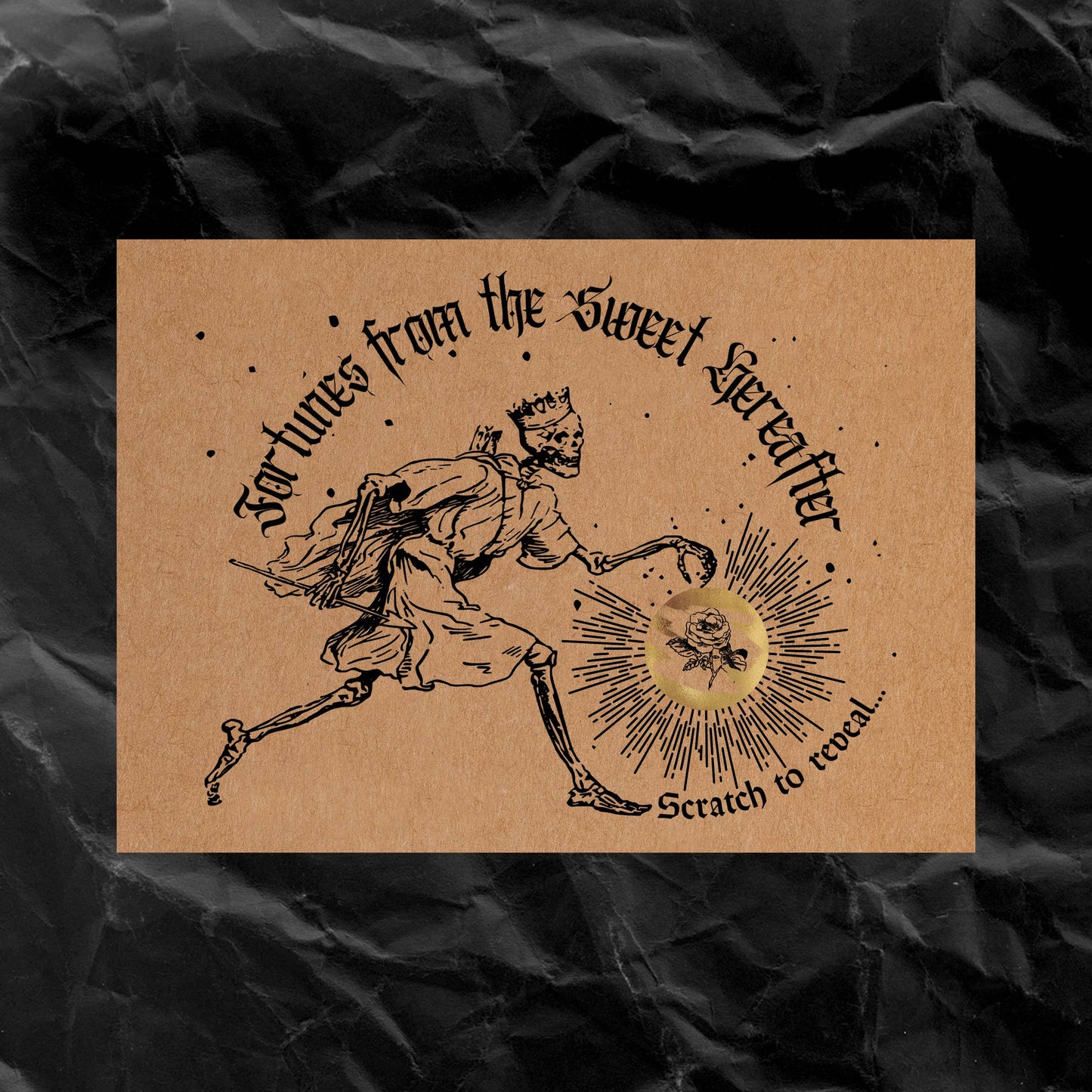 Scratch-Off Fortune Card (5"x7" | Full Colour)