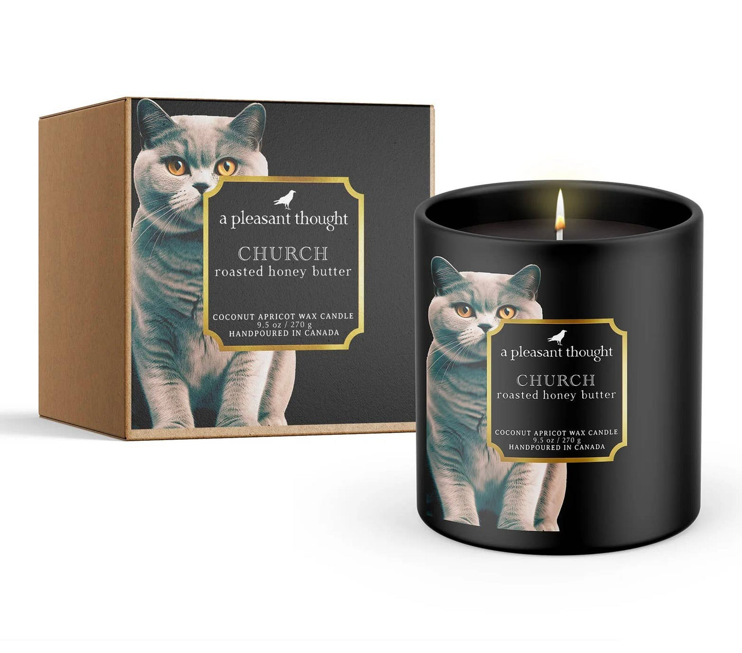 CHURCH | ROASTED HONEY BUTTER | RAVEN CANDLE