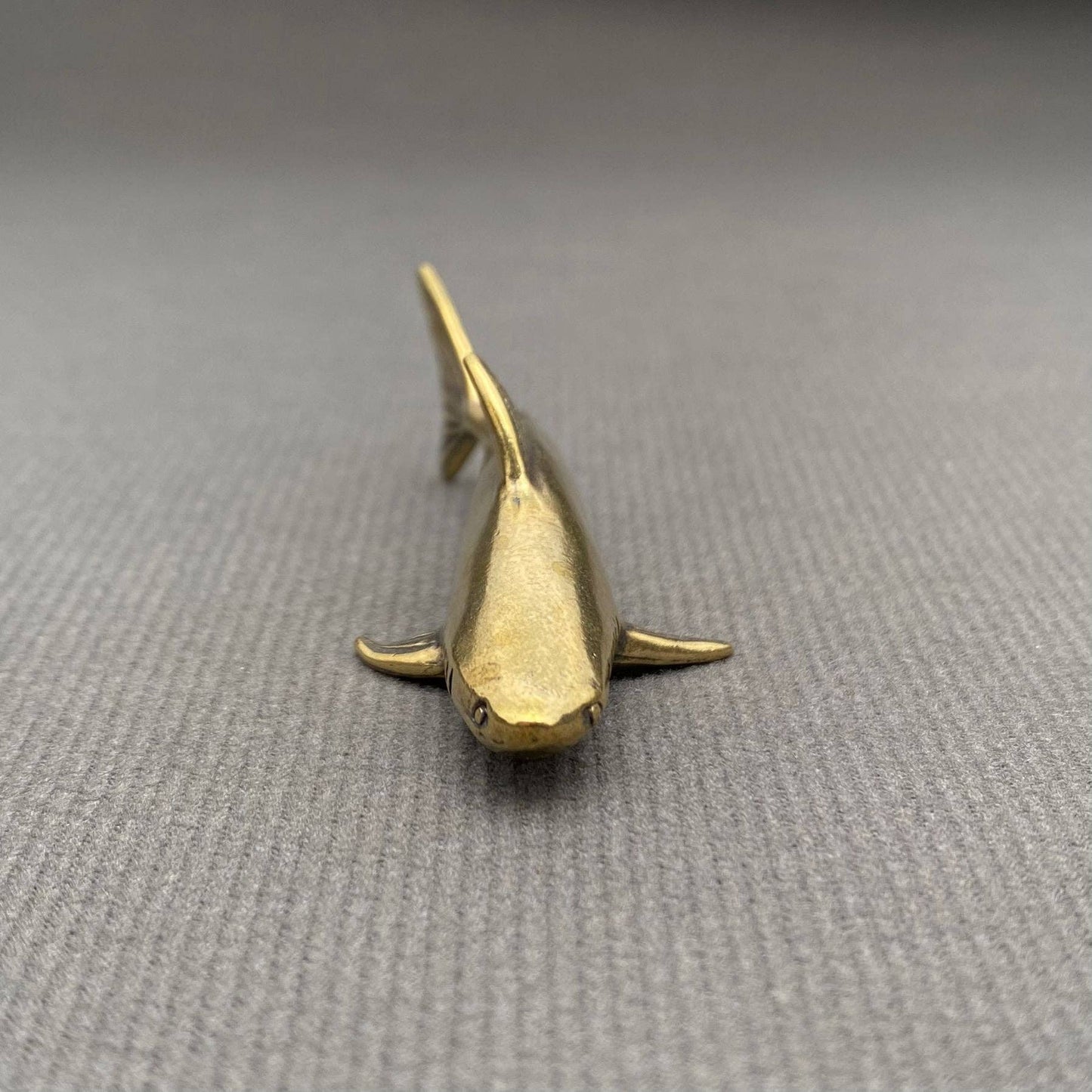 Brass Shark Crafts Decoration Desktop Ornaments