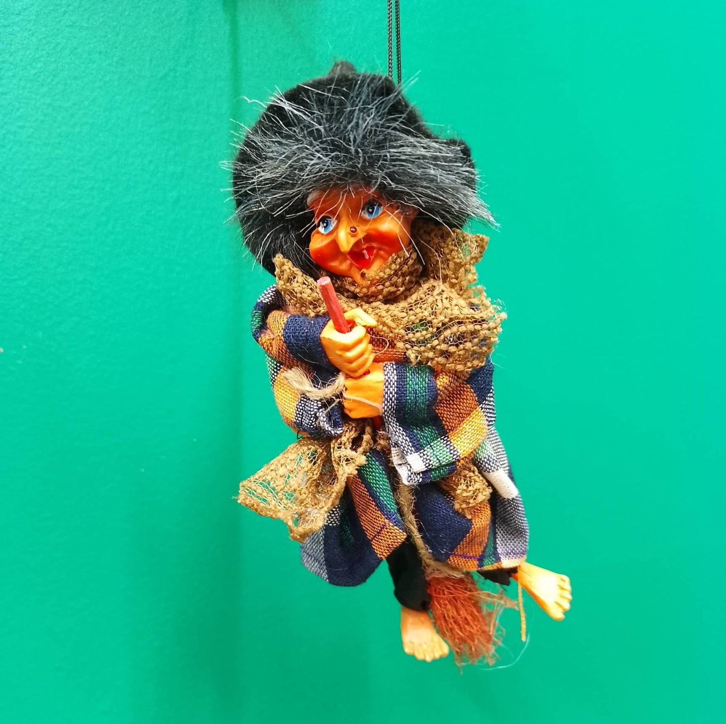 Decorative Kitchen Witch Minna orange