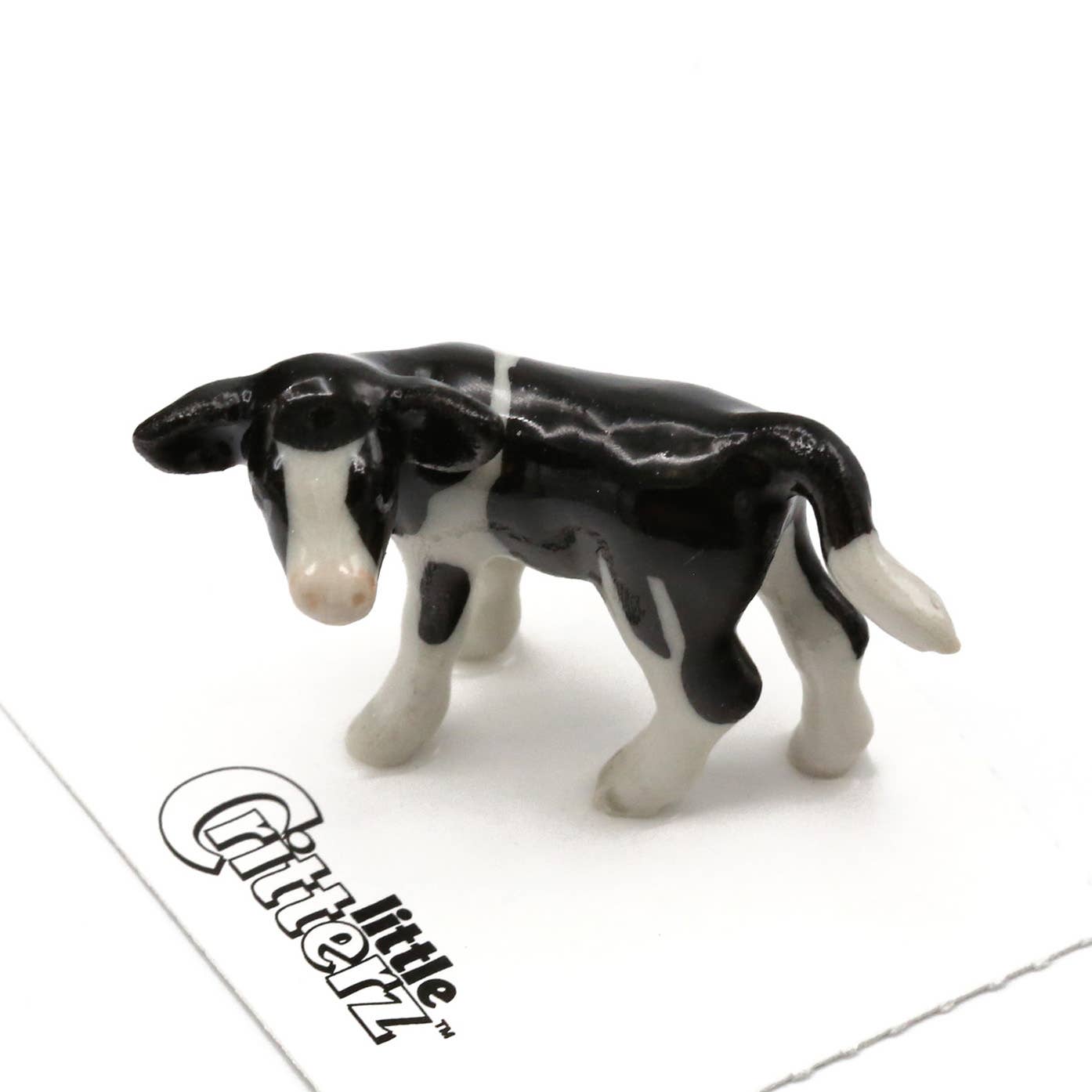 Pauline Holstein Calf Porcelain Miniature