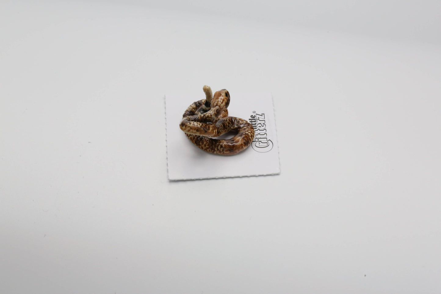 Shakes Rattlesnake Porcelain Miniature