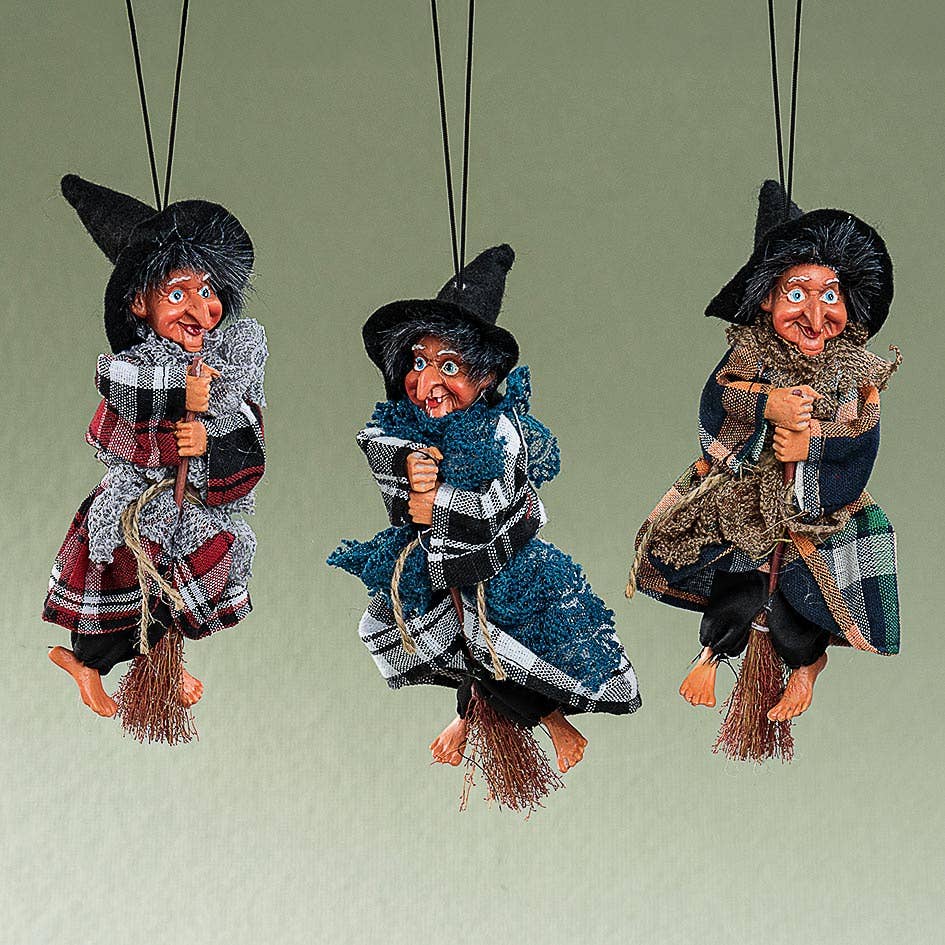 Decorative Kitchen Witch Minna orange