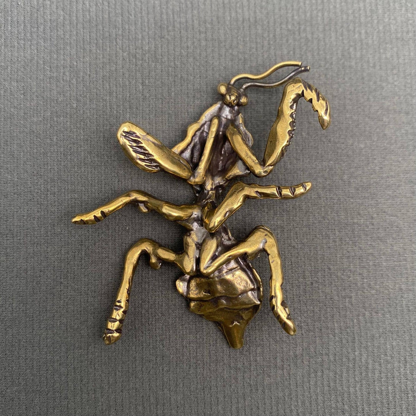 Brass Mantis King Crafts Desktop Ornaments Decoration