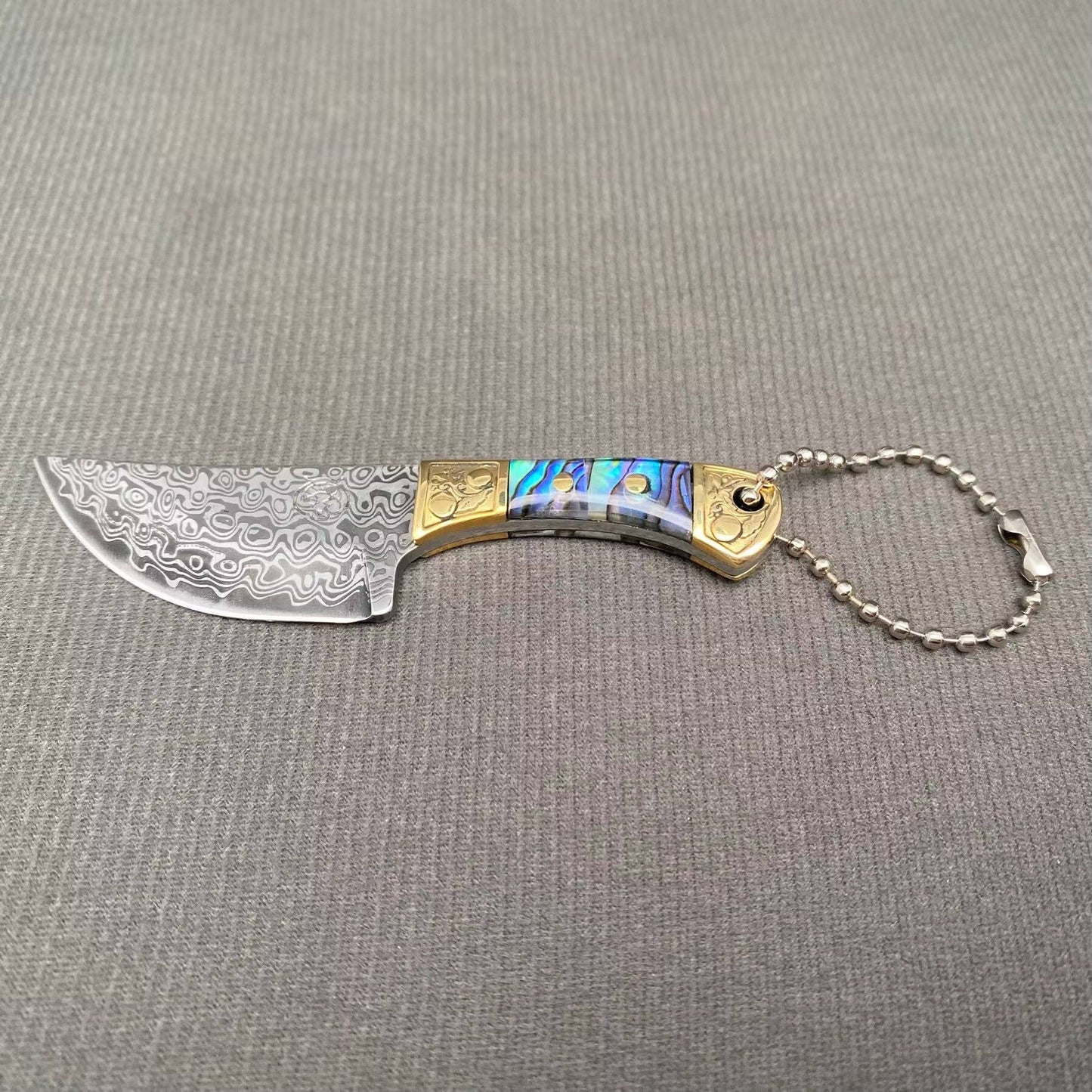 Textured Mini Knife with Protective Cover