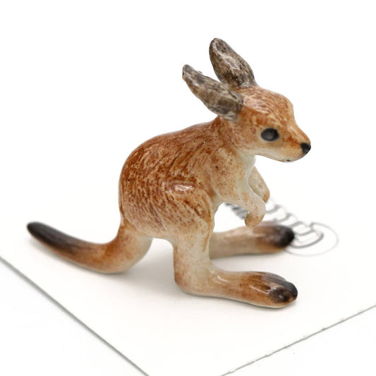 Rufus Kangaroo Joey Porcelain Miniature