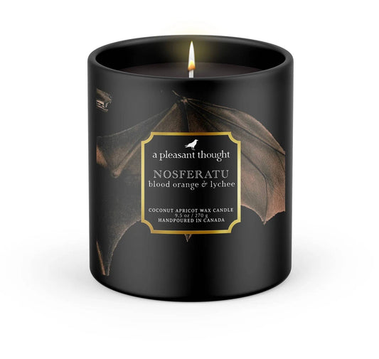 NOSFERATU | BLOOD ORANGE & LYCHEE | RAVEN CANDLE