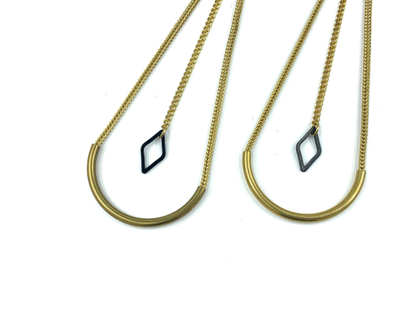 BLUSH Long Arch Earrings