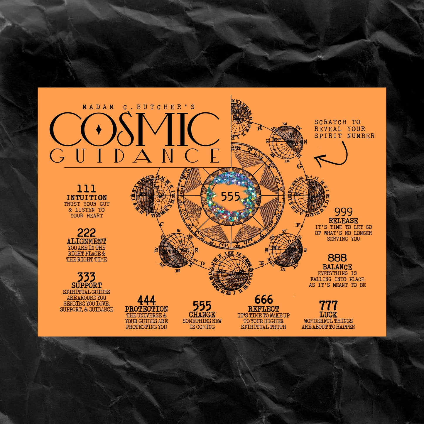 Scratch-Off Fortune Card (5"x7" | Full Colour)