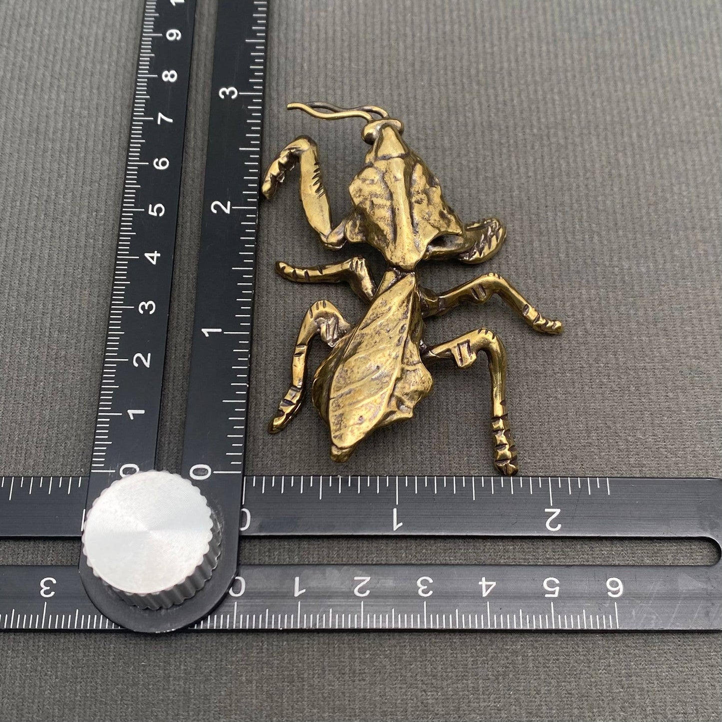 Brass Mantis King Crafts Desktop Ornaments Decoration