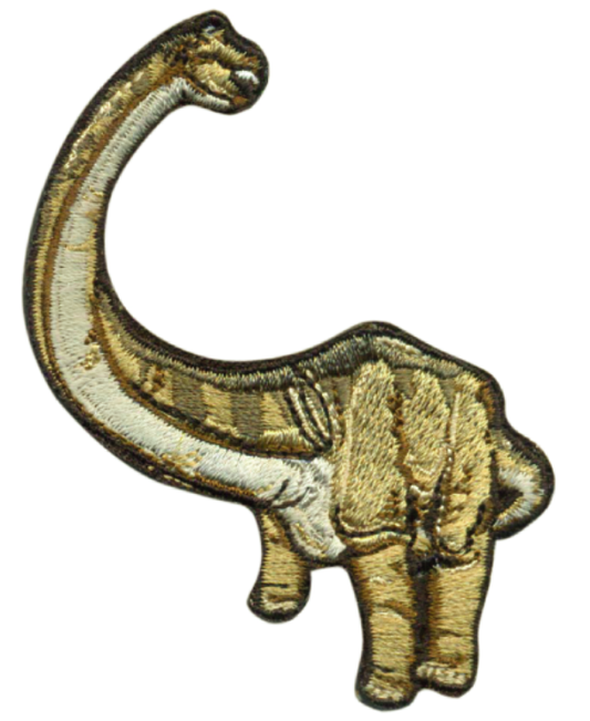 Brachiosaurus Animal Patch - Iron-on