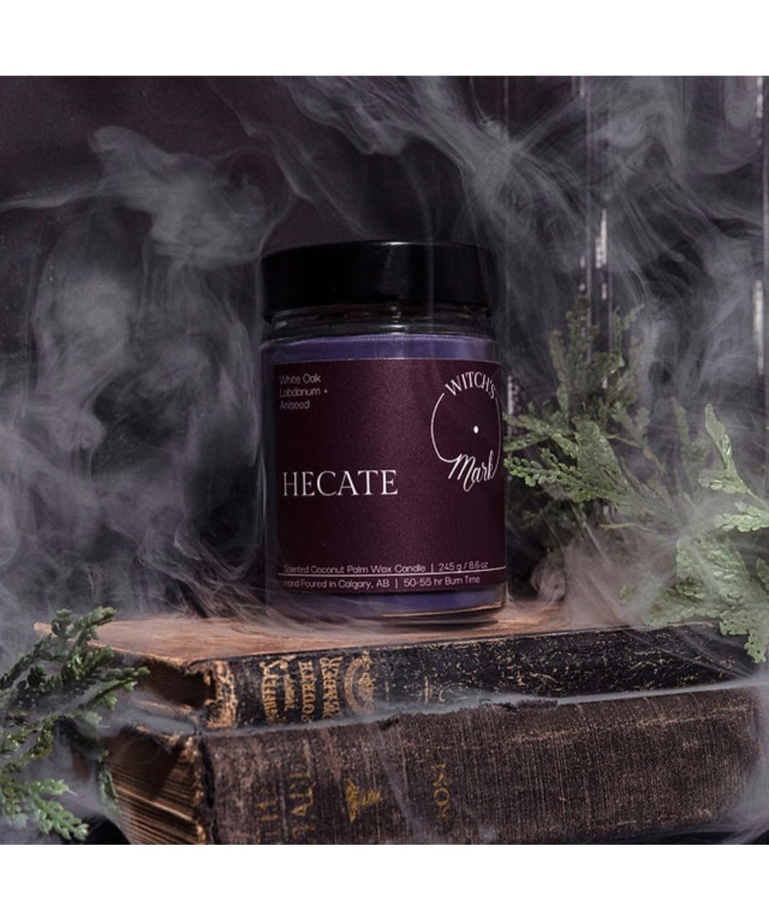 Witch's Mark Hecate Crystal Candle 5.7 oz